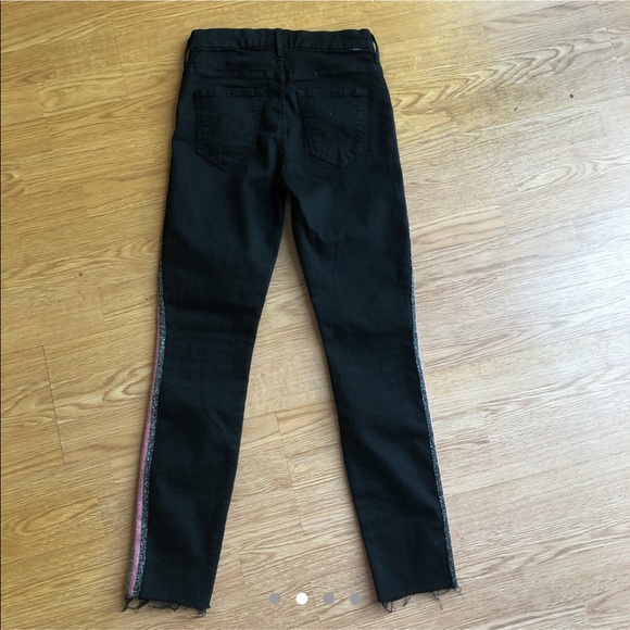 “High Waisted Looker Ankle Fray” MOTHER Jeans - Picture 2 of 4